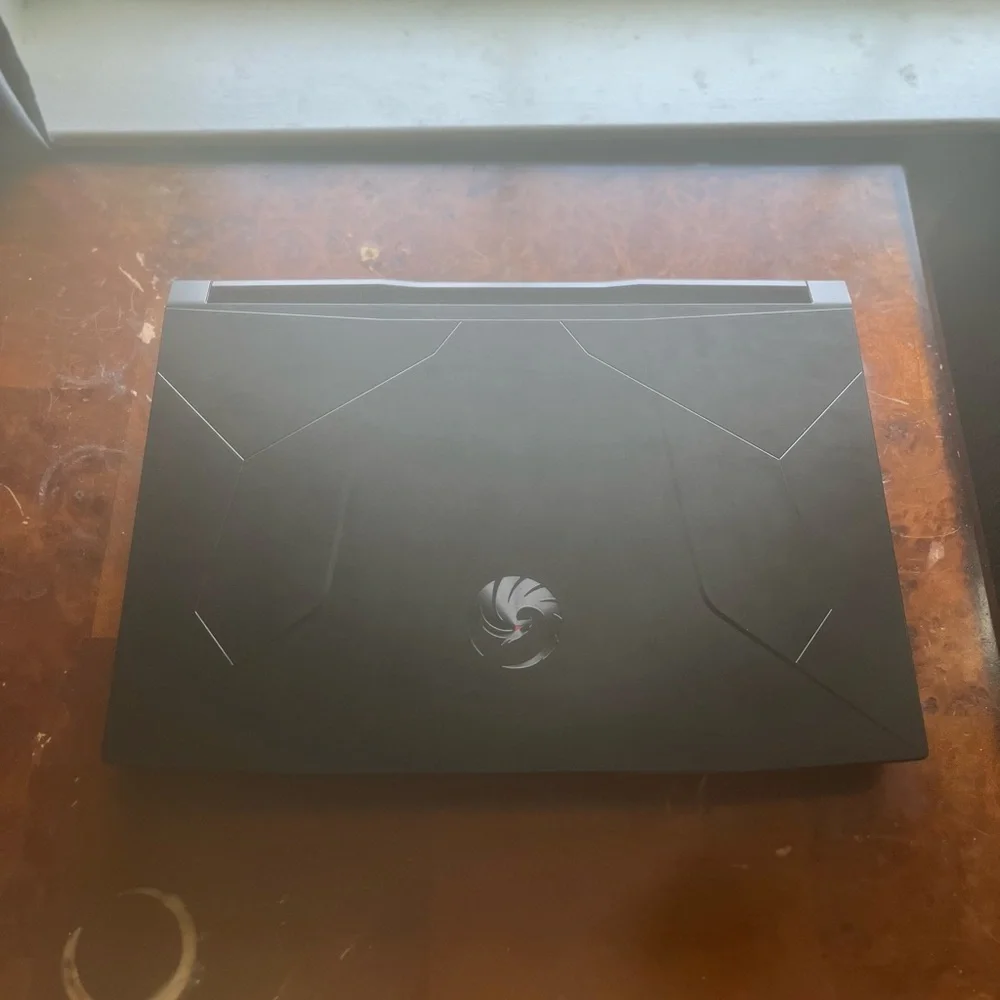 MSI Black Gaming Laptop with Sleek Design